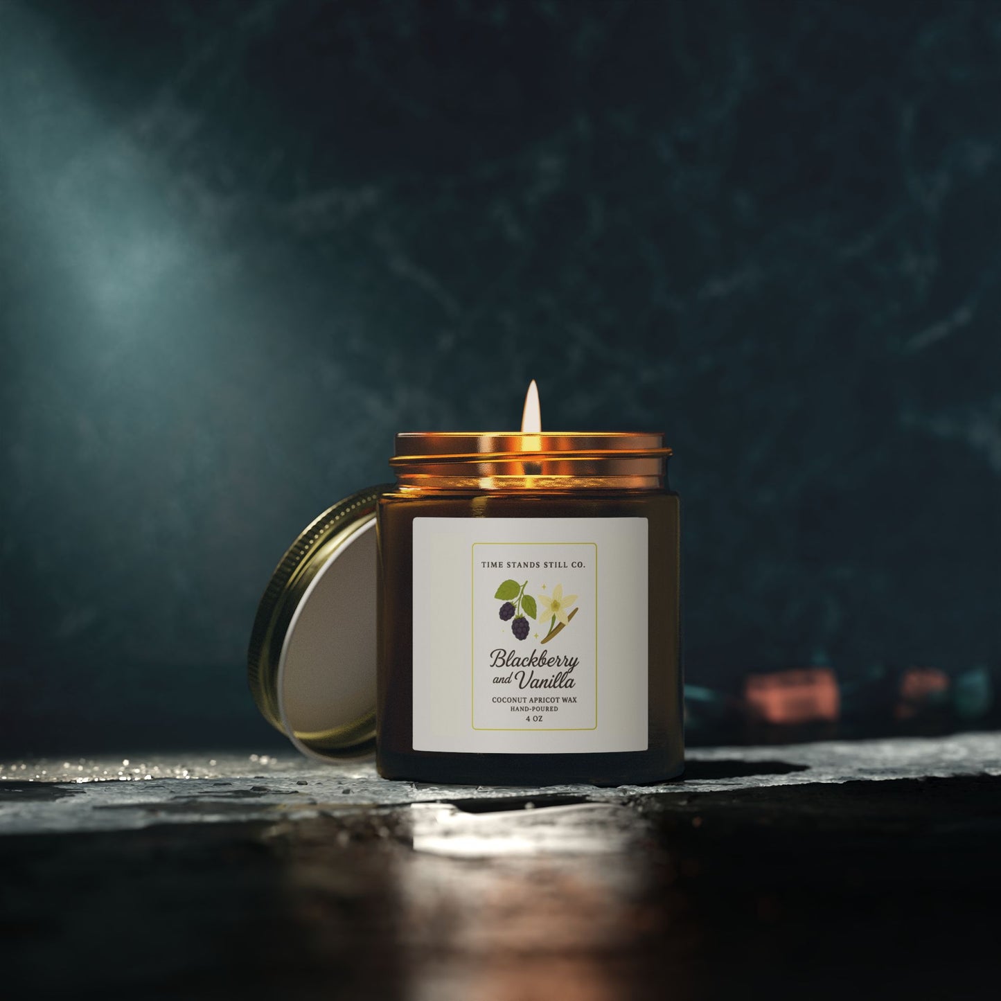 Blackberry & Vanilla Soy Candle | Hand-Poured 4oz