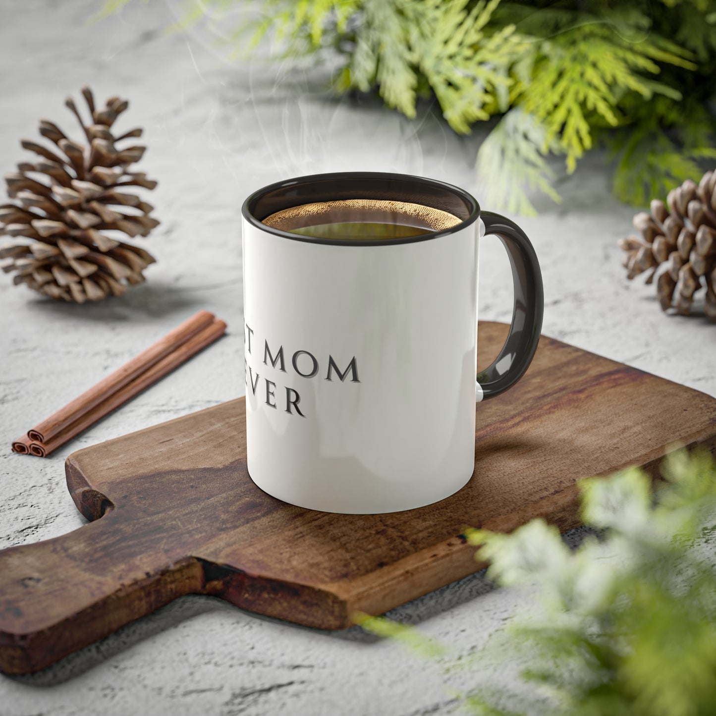 Best Mom Ever Mug. Perfect gift for Birthdays, Mother's Day, and special occasions.