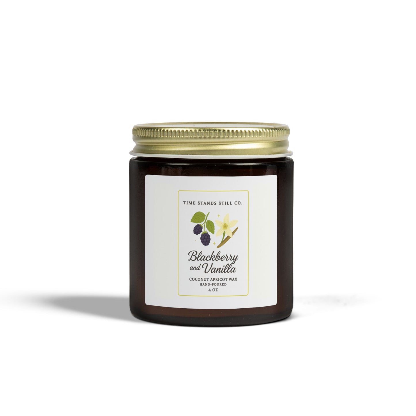 Blackberry & Vanilla Soy Candle | Hand-Poured 4oz