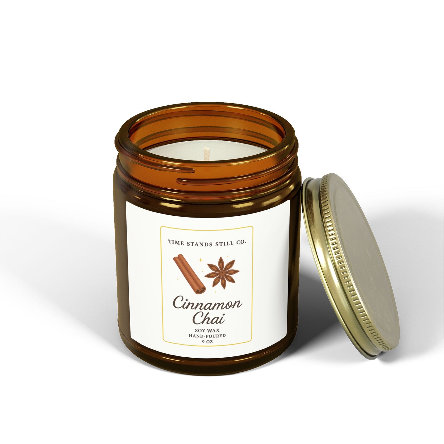 Cinnamon Chai Soy Candle | Hand-Poured 9oz