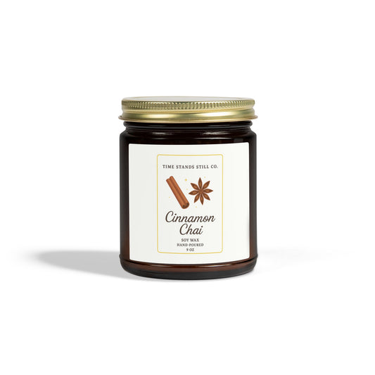 Cinnamon Chai Soy Candle | Hand-Poured 9oz