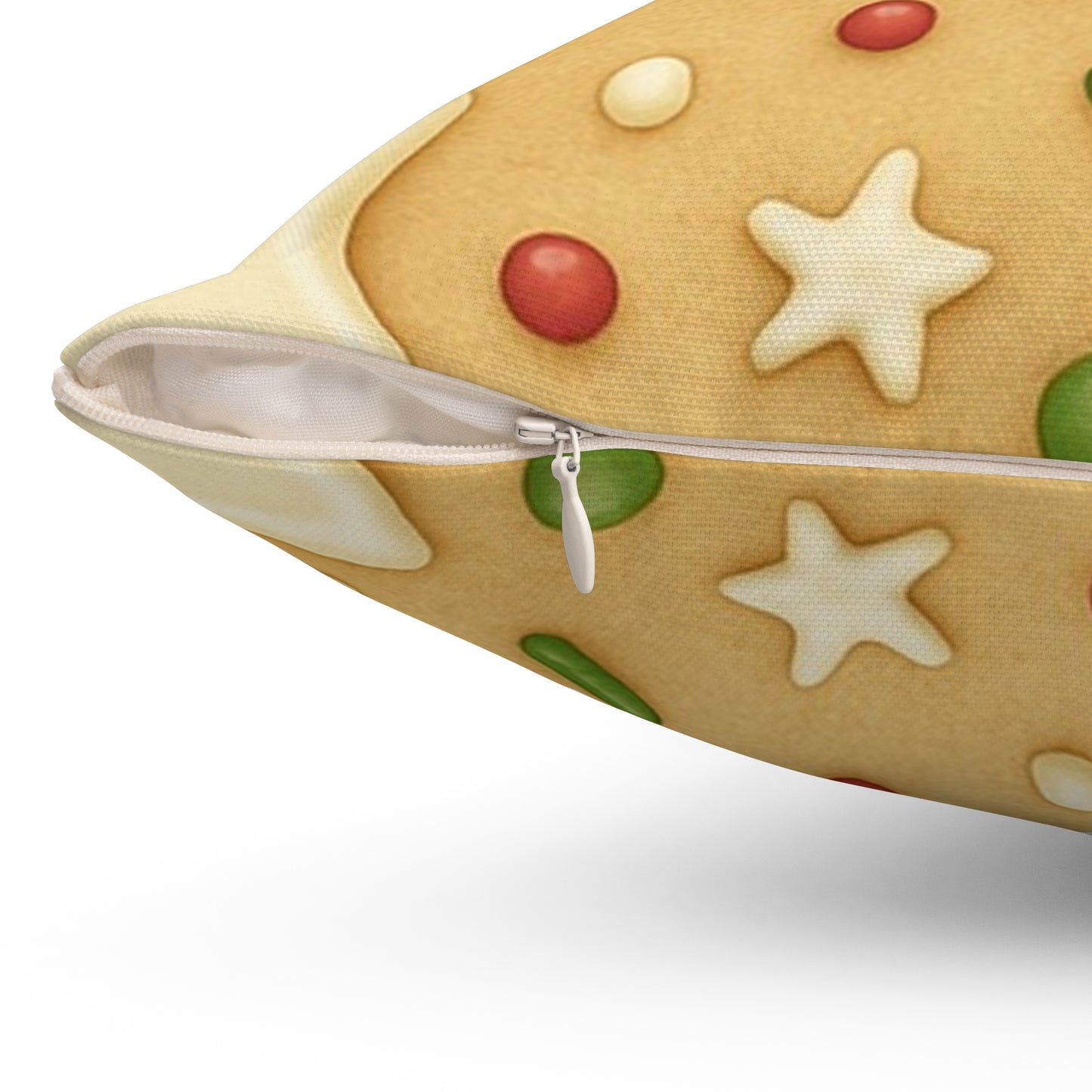 Christmas Cookie Pillow | Holiday Sprinkle Cushion | Festive Decor