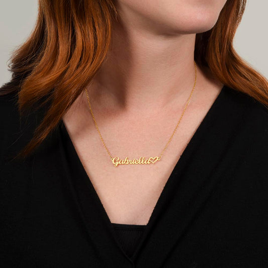 Custom Name Necklace by Caitlyn Minimalist • Layering Necklace • Kids Name Necklace • Personalized Jewelry • Perfect Gift for Wife
