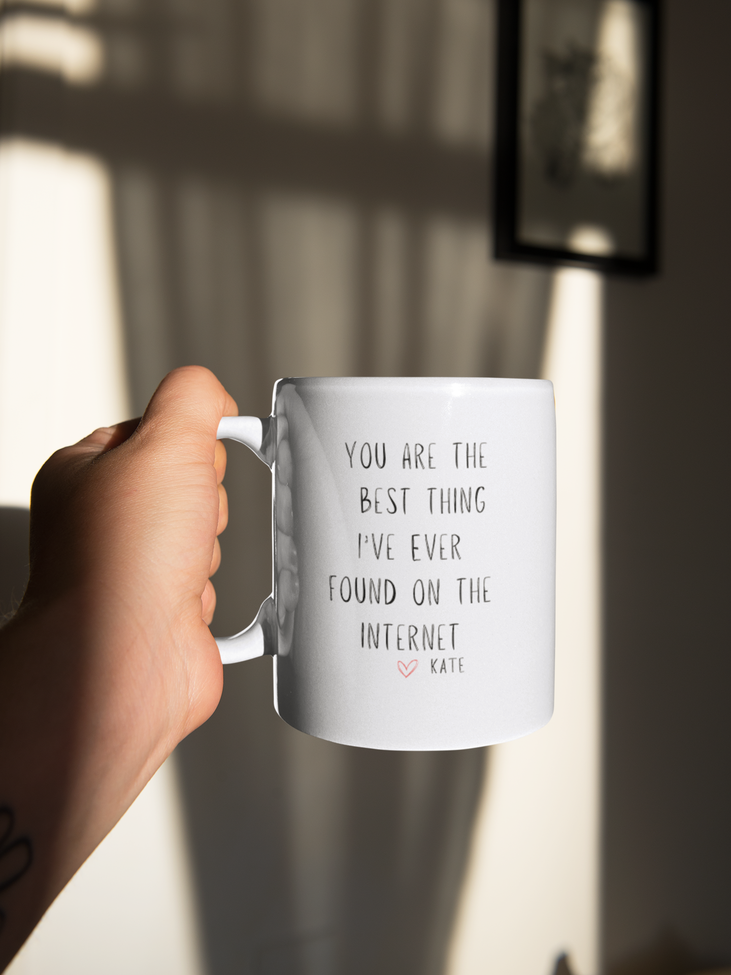 You Are The Best thing I've Ever Found On The Internet Mug, Boyfriend Valentines Day Gift for Him, Funny Gift for Him, Husband Anniversary Gift